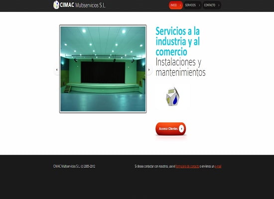 sencillaweb.com - ecimac.com - pagina web profesional